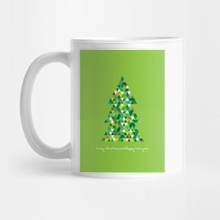 Modern Christmas Tree Mug